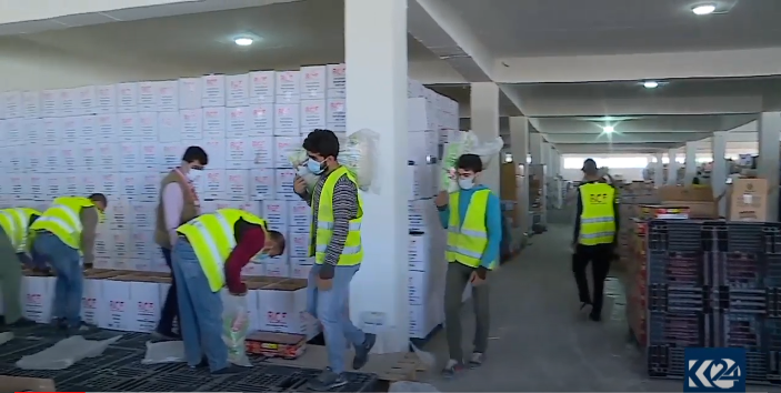 Dezgeha Xêrxwazî Ya Barzanî li ser belavkirina alîkariyan berdewam e